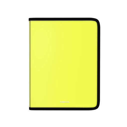 Picture of ZIP FOLDER A4+ NEON YELLOW